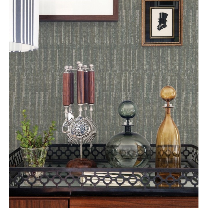 Papel pintado con textura textil  - New Milton 680858