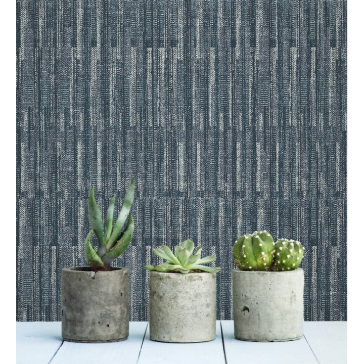 Papel pintado con textura textil  - New Milton 680859
