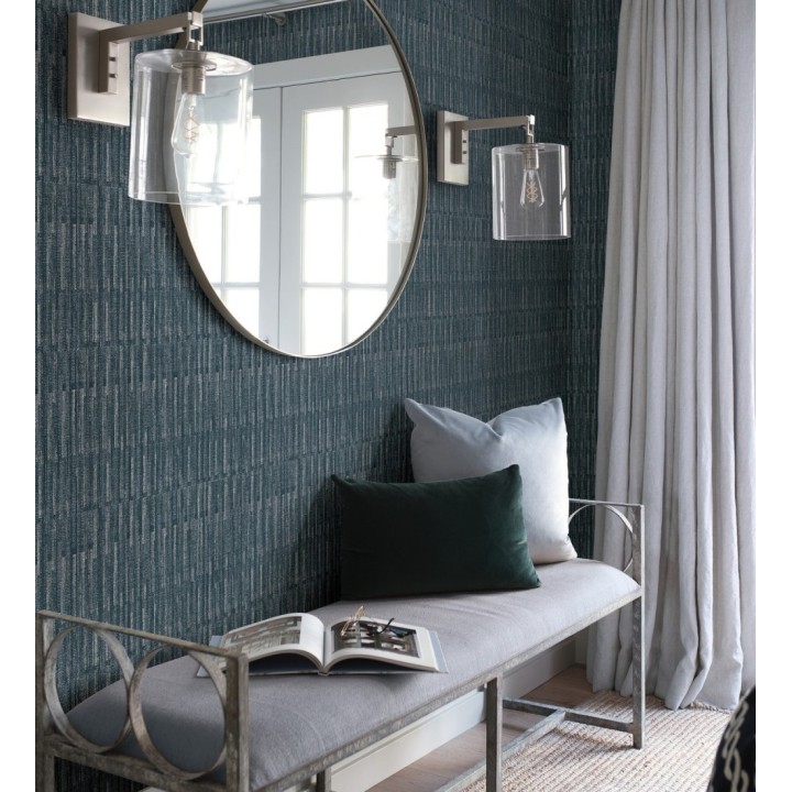 Papel pintado con textura textil  - New Milton 680859