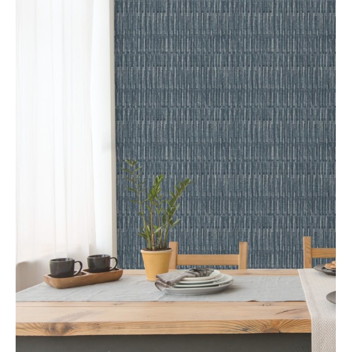 Papel pintado con textura textil  - New Milton 680859