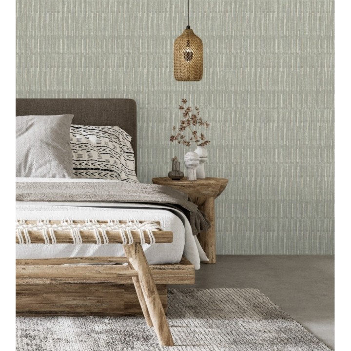 Papel pintado con textura textil  - New Milton 680861