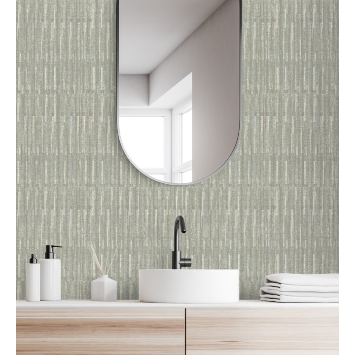 Papel pintado con textura textil  - New Milton 680861