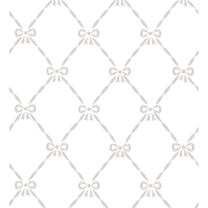 Papel pintado lazos y rombos infantiles dormitorio niña - Fashion Day 2 120784