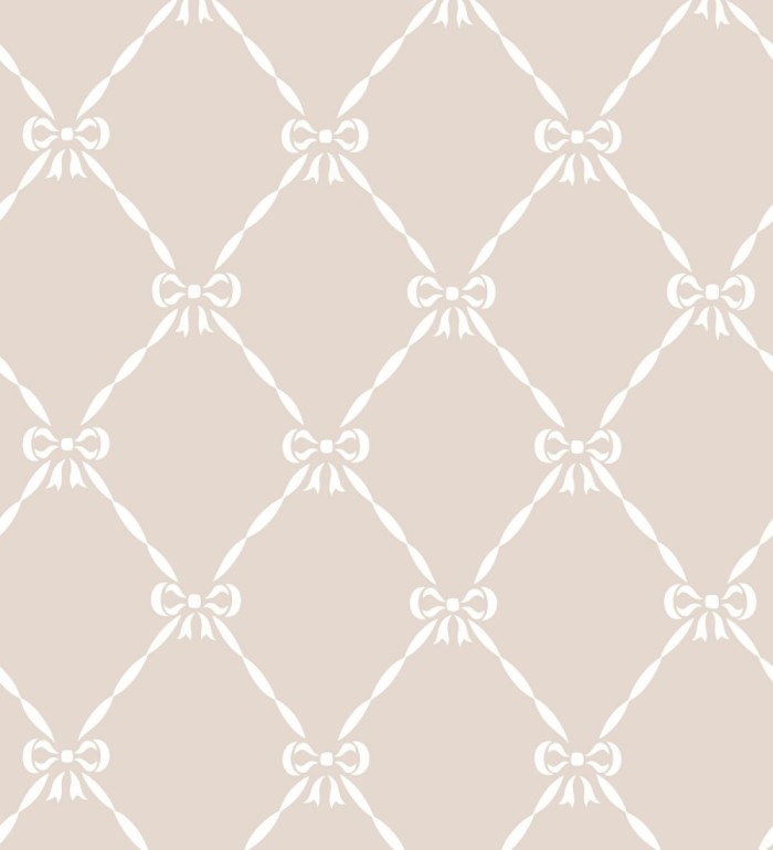 Papel pintado lazos y rombos infantiles dormitorio niña - Fashion Day 2 120785