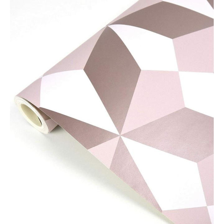 Papel pintado de estrellas grandes con detalles metalizados - Luxury Stars 680901