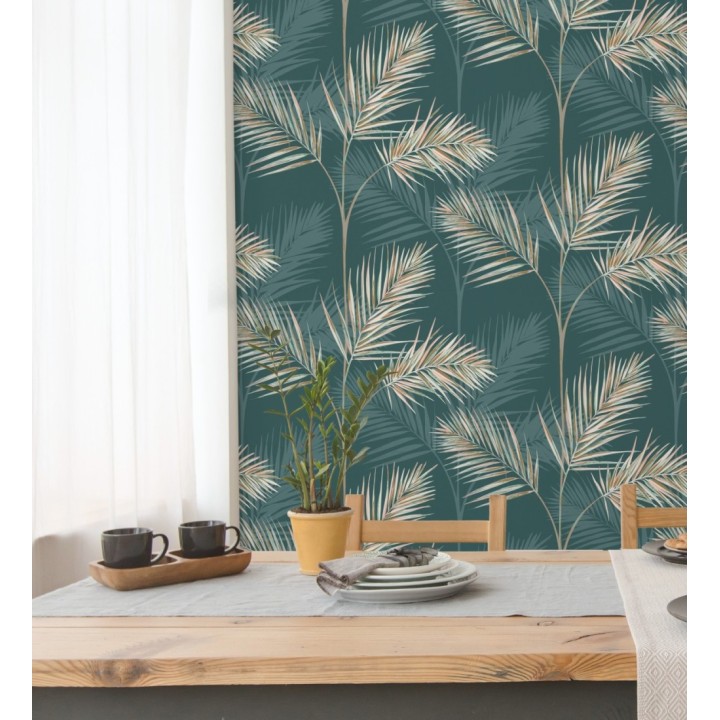 Papel pintado de hojas de palmeras - Hawaii Palms 680912