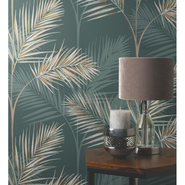 Papel pintado de hojas de palmeras - Hawaii Palms 680912