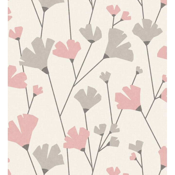 Papel pintado de flores silvestres estilo nórdico - Sophie Garden 680915