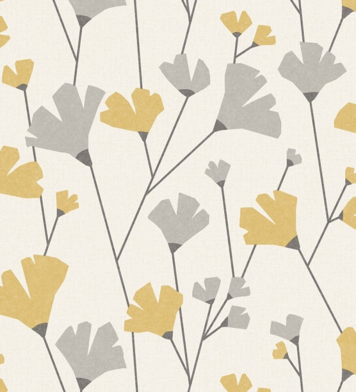 Papel pintado de flores silvestres estilo nórdico - Sophie Garden 680923