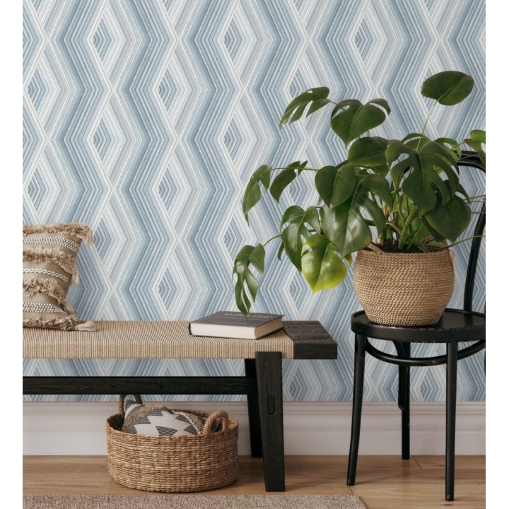 Papel pintado geométrico estilo moderno - Nordic Dimension 680932