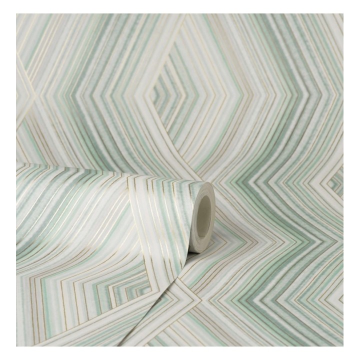 Papel pintado geométrico estilo moderno - Nordic Dimension 680934