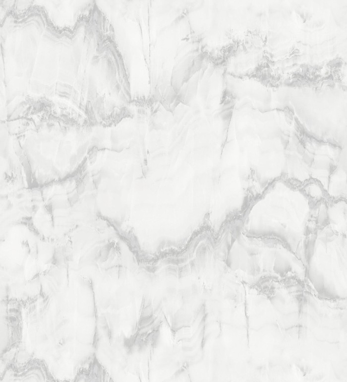 Papel pintado efecto mármol blanco vetas grises - Veneto Marble 680935