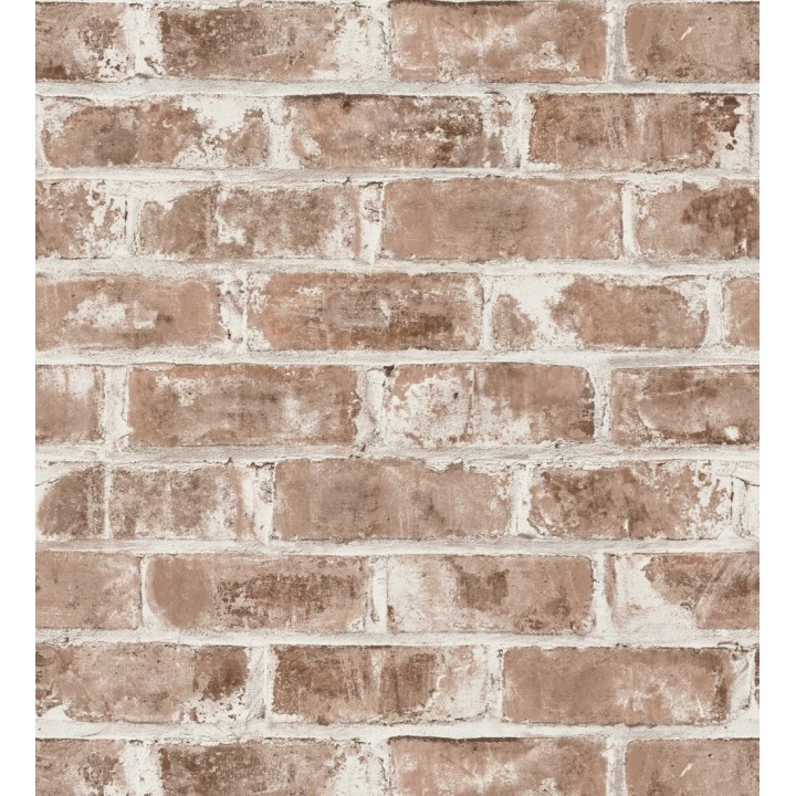 Papel pintado muro de ladrillos marrón - Preston Street 680940