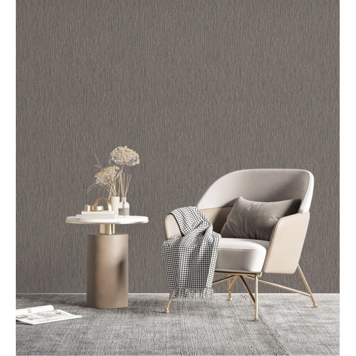 Papel pintado efecto fibra vegetal texturizado  - Belice 680958