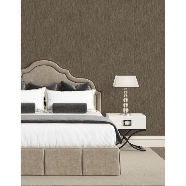 Papel pintado efecto fibra vegetal texturizado  - Belice 680959