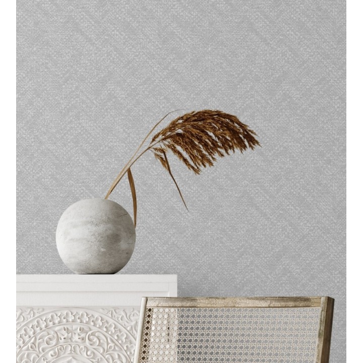 Papel pintado texturizado con ligeros toques metalizados - Zayed 680960