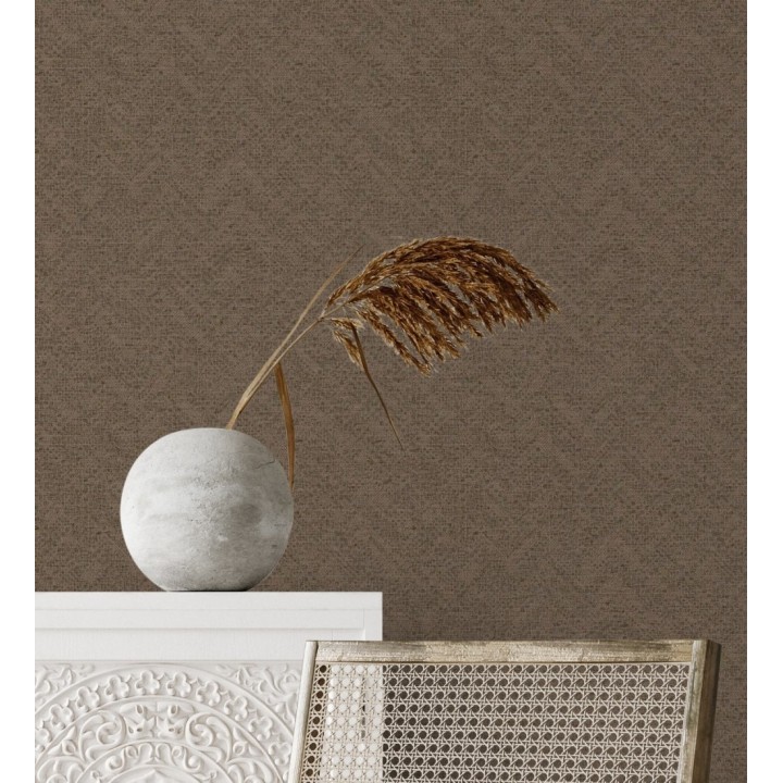 Papel pintado texturizado con ligeros toques metalizados - Zayed 680964