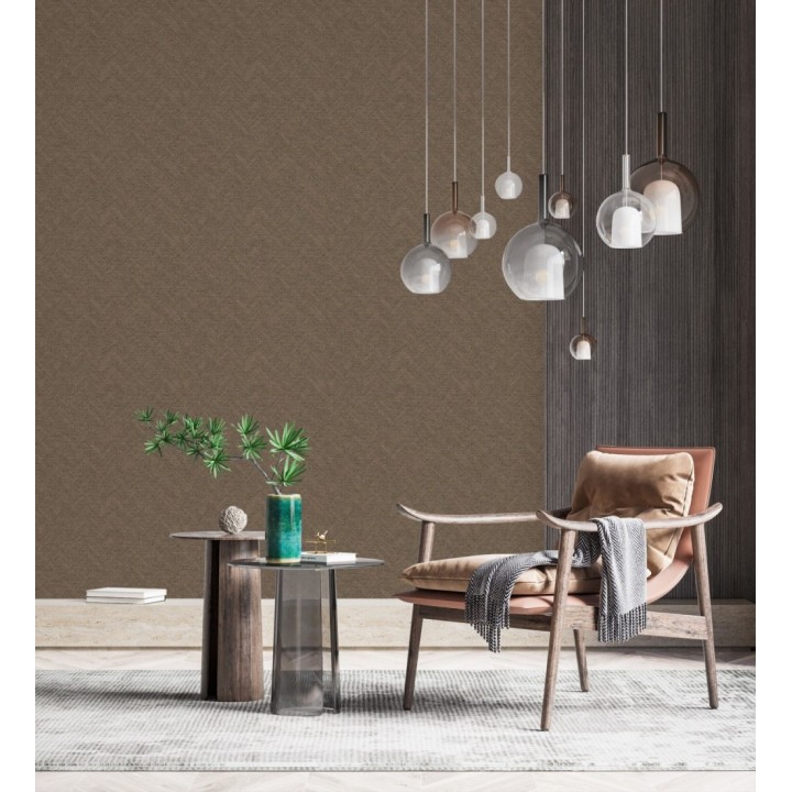 Papel pintado texturizado con ligeros toques metalizados - Zayed 680964