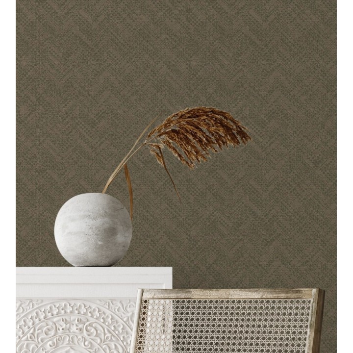 Papel pintado texturizado con ligeros toques metalizados - Zayed 680965