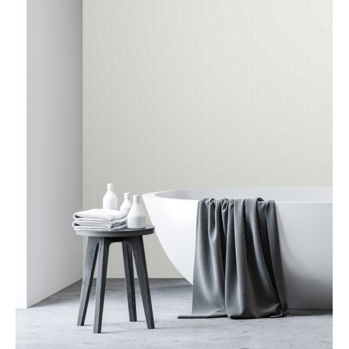 Papel pintado textil de espigas con relieve - Delhi 680972