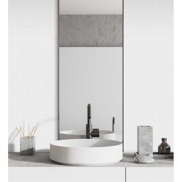 Papel pintado textil de espigas con relieve - Delhi 680974