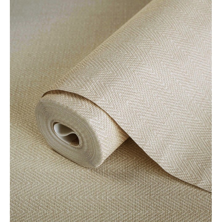 Papel pintado textil de espigas con relieve - Delhi 680977