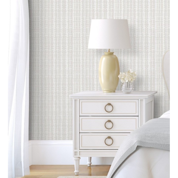 Papel pintado efecto tejido de cañas - Kisala 680980