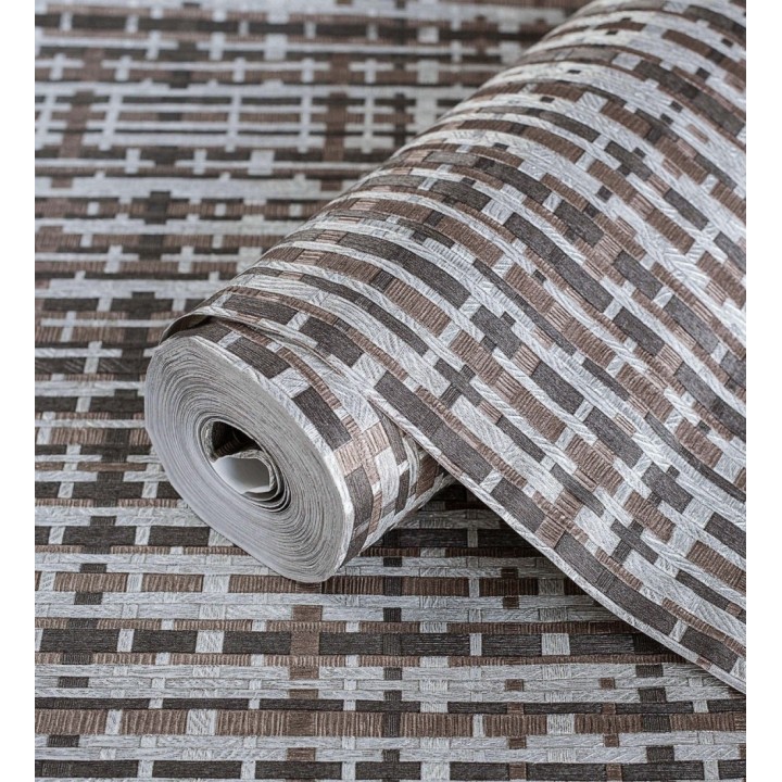 Papel pintado efecto tejido de cañas - Kisala 680985