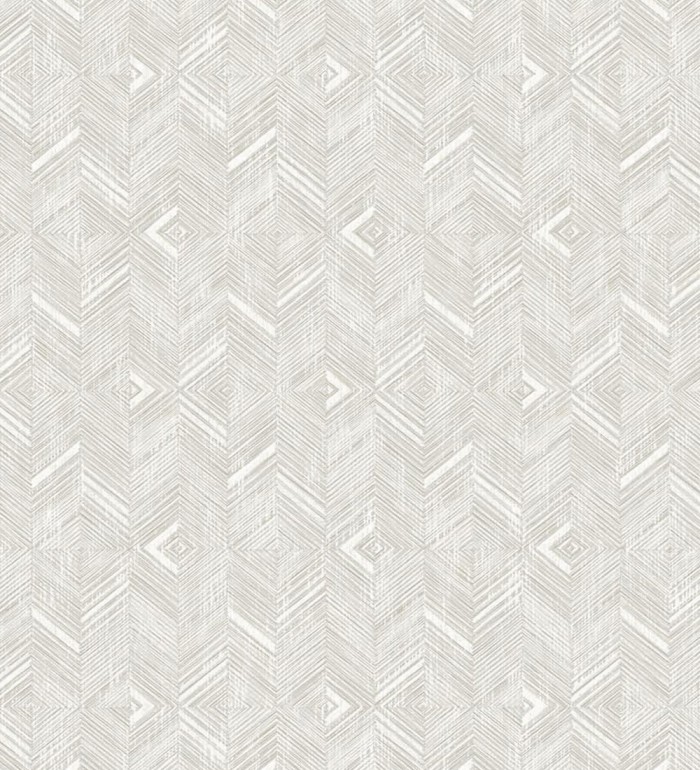 Papel pintado mosaico de madera texturizado - Hout 680992