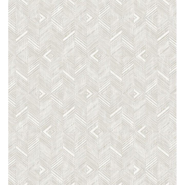 Papel pintado mosaico de madera texturizado - Hout 680992