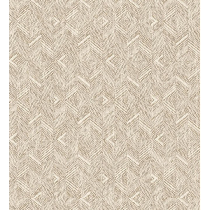 Papel pintado mosaico de madera texturizado - Hout 680994