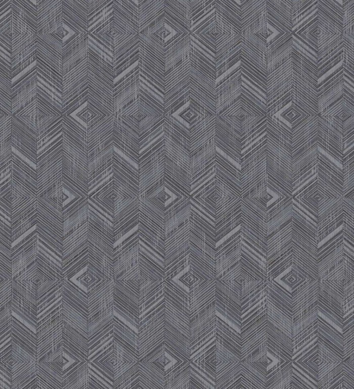 Papel pintado mosaico de madera texturizado - Hout 680995