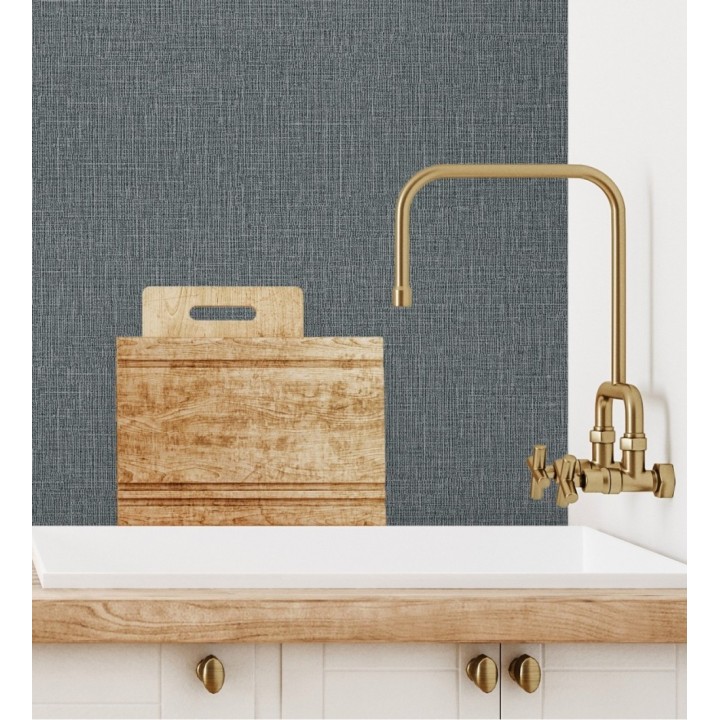 Papel pintado efecto lino ligeramente texturizado - Vernon 681010