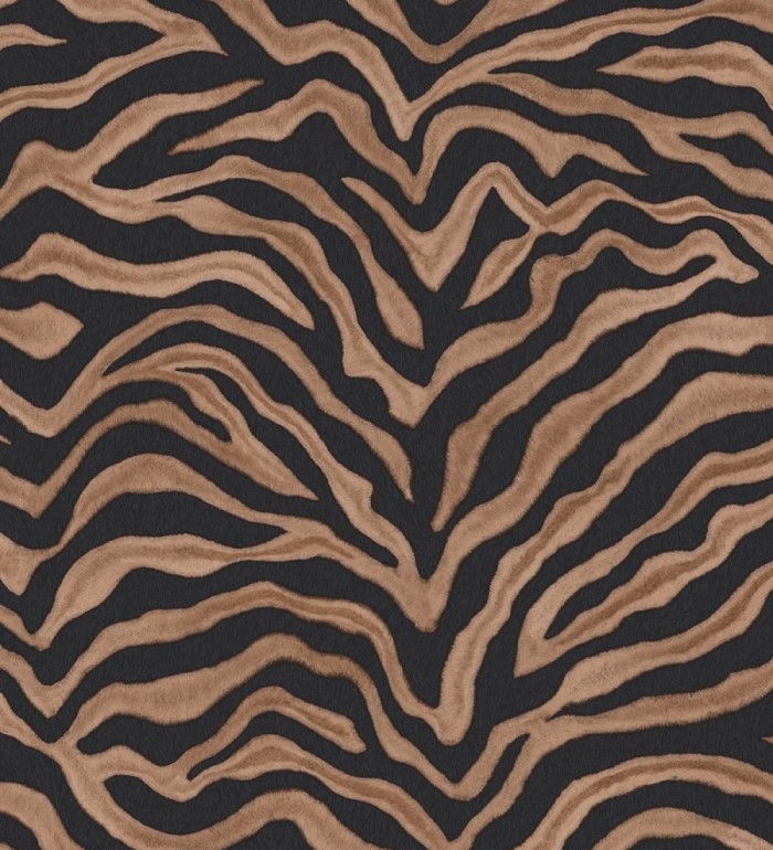 Papel pintado cebra imitación piel de animal - Kinsasa 120961