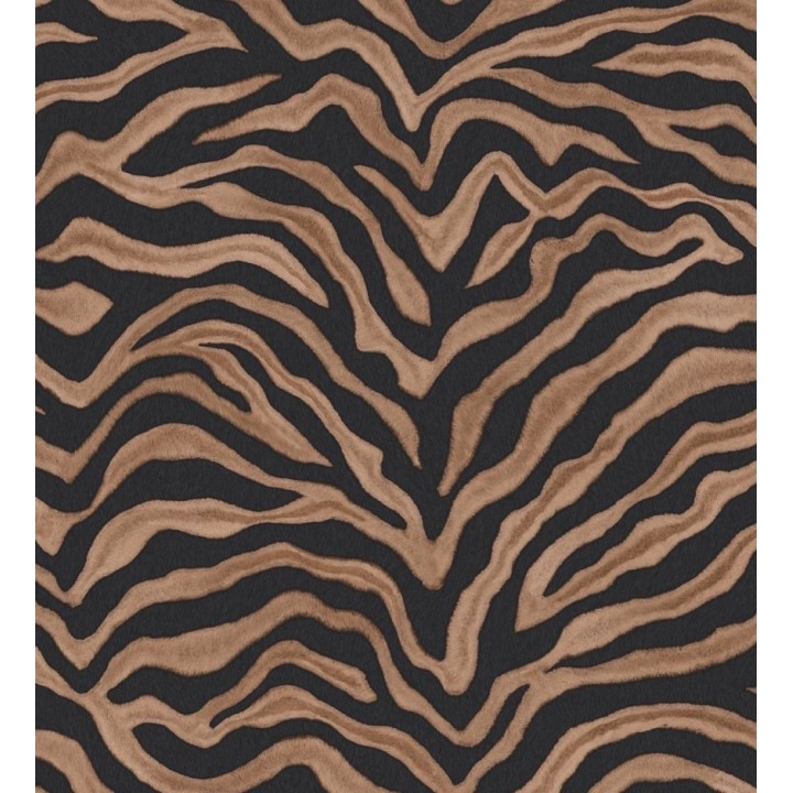 Papel pintado cebra imitación piel de animal - Kinsasa 120961