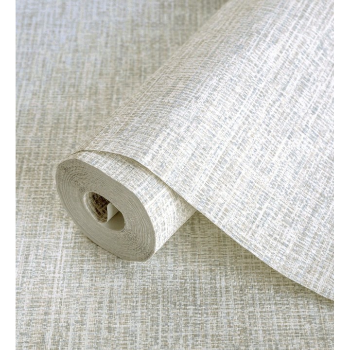 Papel pintado imitación fibras de algodón jaspeadas - Kilamba 681014