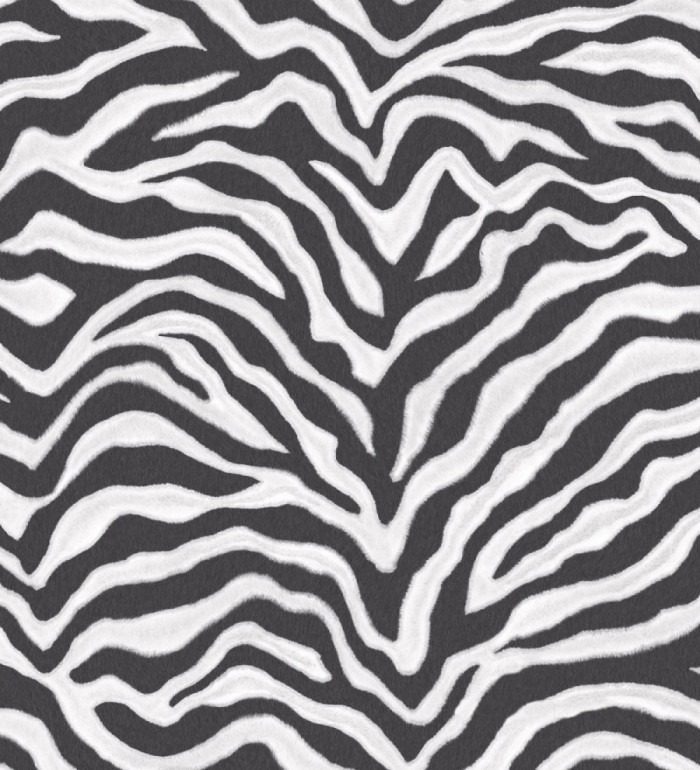 Papel pintado cebra imitación piel de animal - Kinsasa 120962