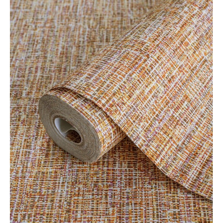 Papel pintado imitación fibras de algodón jaspeadas - Kilamba 681017