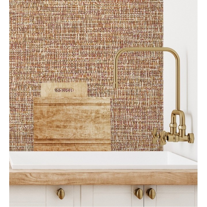 Papel pintado imitación fibras de algodón jaspeadas - Kilamba 681017