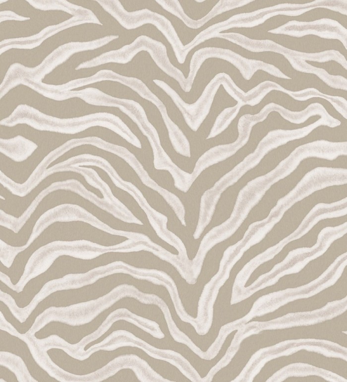Papel pintado cebra imitación piel de animal - Kinsasa 120964