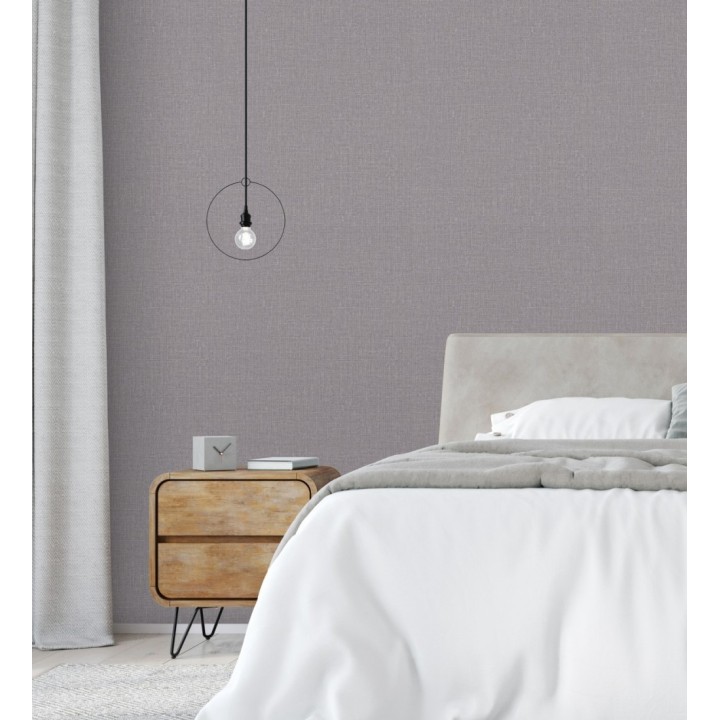 Papel pintado efecto lino texturizado - Leicester 681022