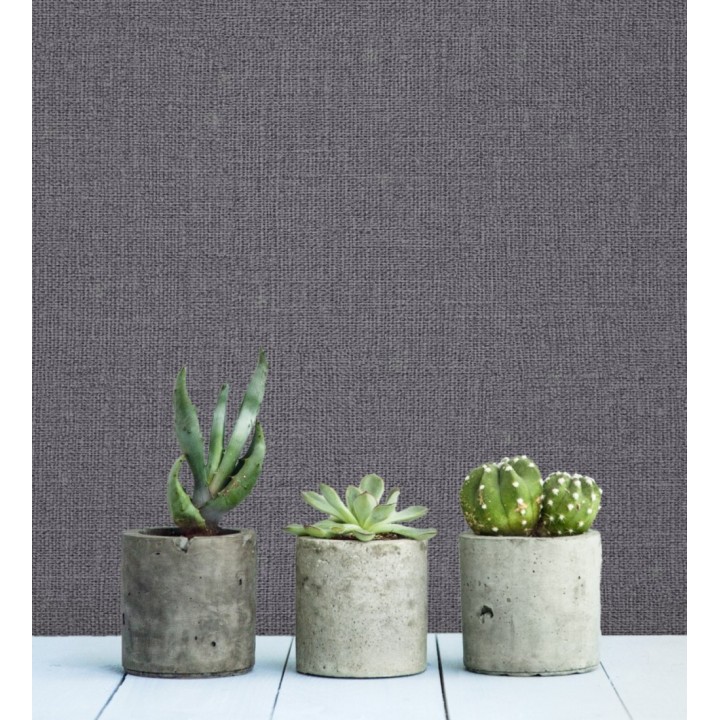 Papel pintado efecto lino texturizado - Leicester 681026