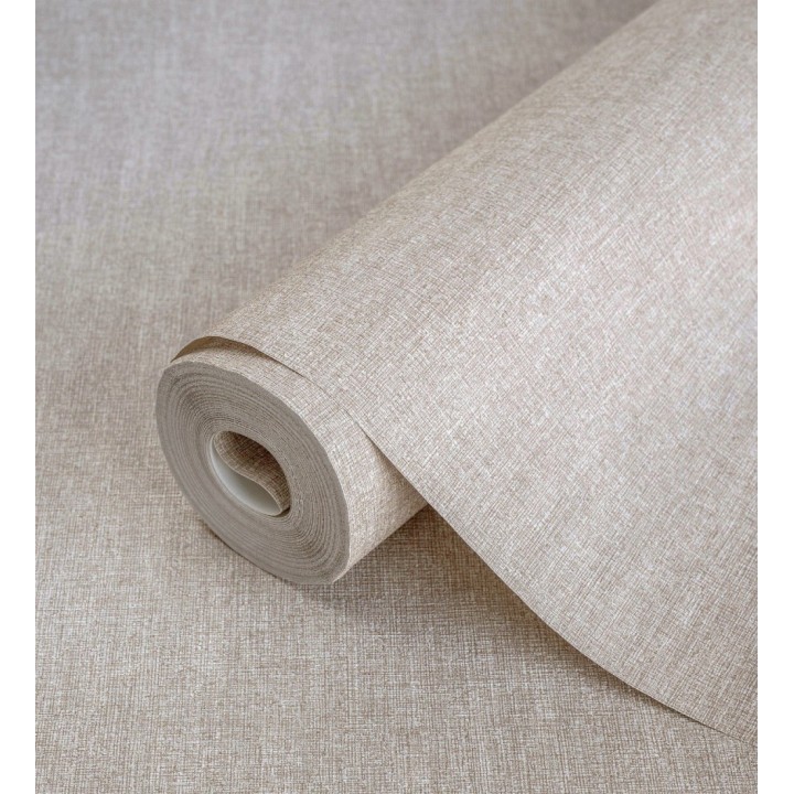 Papel pintado efecto tela de lino jaspeada texturizada - Liverpool 681030