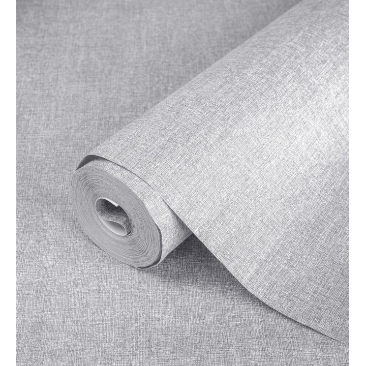 Papel pintado efecto tela de lino jaspeada texturizada - Liverpool 681031