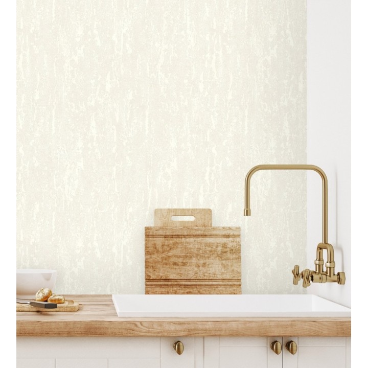 Papel pintado efecto estuco con textura textil - Hermitage Texture 681129