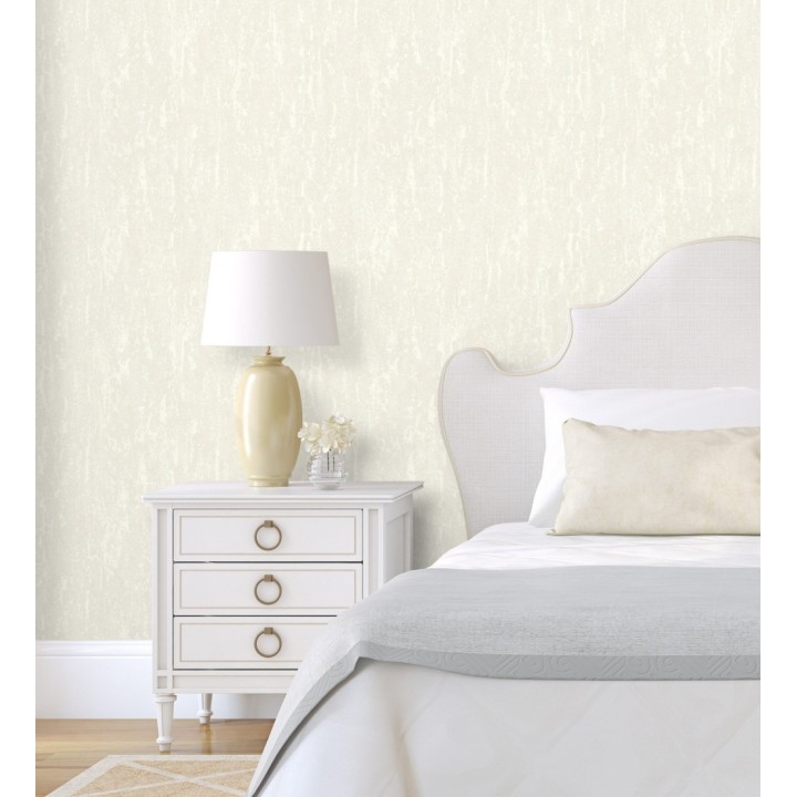 Papel pintado efecto estuco con textura textil - Hermitage Texture 681129