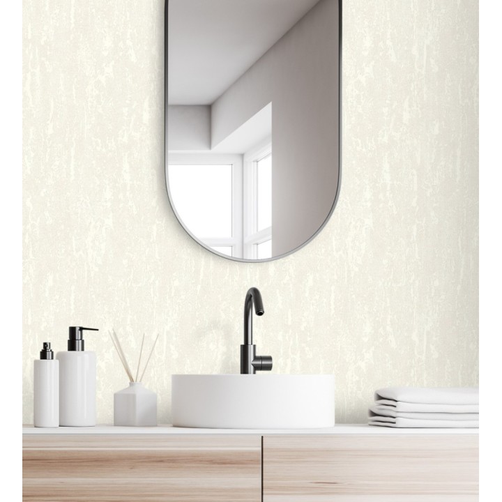 Papel pintado efecto estuco con textura textil - Hermitage Texture 681129
