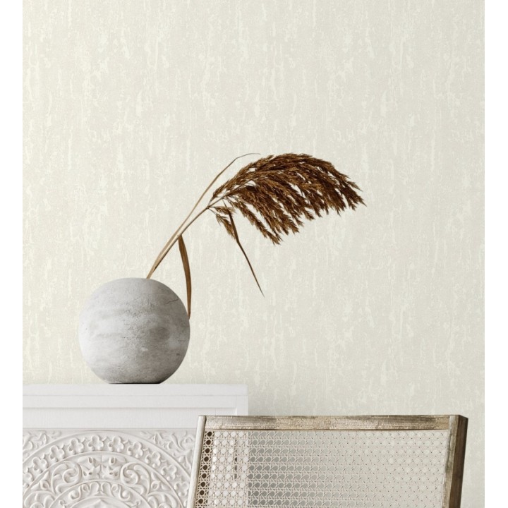 Papel pintado efecto estuco con textura textil - Hermitage Texture 681129