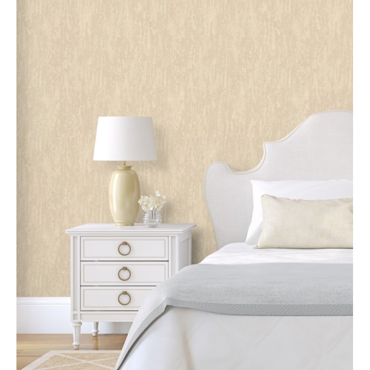 Papel pintado efecto estuco con textura textil - Hermitage Texture 681130