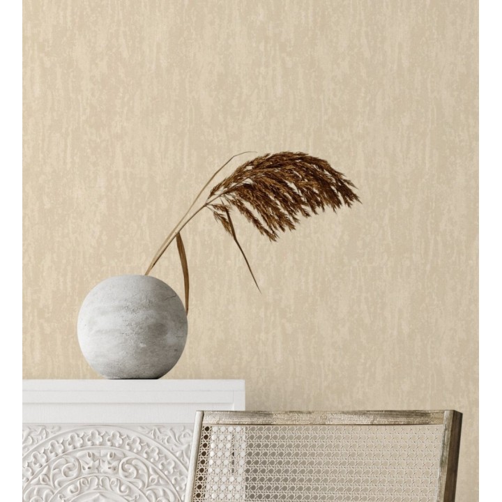 Papel pintado efecto estuco con textura textil - Hermitage Texture 681130